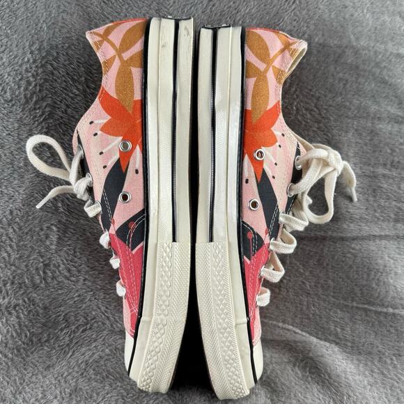 Converse Chuck 70 Womens US 10 UK‎ 8 Pink Floral Low Top Canvas Shoes Sneakers - Picture 11 of 13